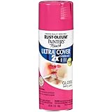 Rust-Oleum 249123 Painter's Touch Multi Purpose Spray Paint, 12-Ounce, Berry Pink