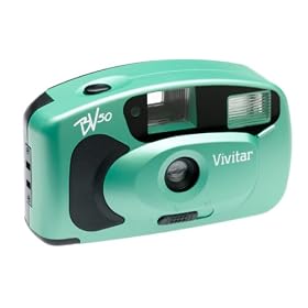 Vivitar BV50 35mm Camera, Green Metallic