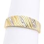 14kt Diamond Wedding Band