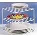 Kitchen & Housewares : Corner Shelf Organizer (White) (9.5" D x 9.5" W x 9" H)