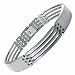 Titanium ID Link Bracelet Satin Finish 8.5