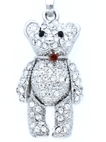 BIRTHDAY BEAR 誕生石 1月 天然ガーネット キラキラ クマ ストラップ