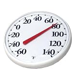 Extra LARGE Easy-Read Outdoor Thermometer -60 to 140F!