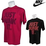 ナイキ(NIKE) DRI-FIT JUST DUNK IT S/S Tシャツ 413813 メンズ アウトレット 010(ブラック) XL