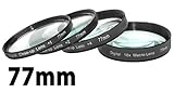 Digital Concepts +1 +2 +4 +10 Close-Up Macro Filter Set with Pouch (77mm)