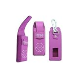 Kroo Laguna Apple iPod Shuffle Leather Case - Purple - Clearance Sale