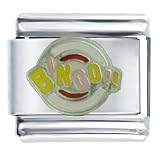 Bingo Pink Italian Charms Bracelet Link