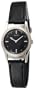 Seiko Women's SWL001 Braille Black Leather Strap Watch
