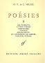 Poesies, tome 2. Les �lements, autres po�mes symphonies...