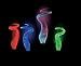 Mini Sculptured Electra(tm)Lamp - Blue/Multi