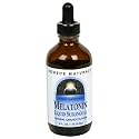 Source Naturals Melatonin Liquid, Natural Orange Flavor, 4 Ounce (Pack of 2)