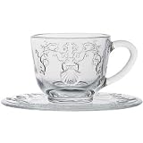 La Rochere Nautical Cup & Saucer - 7 Oz.