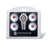 NFL Cincinnati Bengals 4 Golf Balls and Divot Tool
