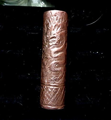 Mechanical Copper Mod for RDA engraved carved dragon samurai