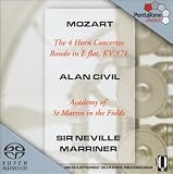 cover of Mozart: The 4 Horn Concertos; Rondo in E flat