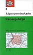 DAV Alpenvereinskarte 08 Kaisergebirge 1 : 25 000 mit Wegmarkierungen und Skirouten: Topographische Karte
