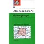 Kaisergebirge 1 : 25 000 mit Wegmarkierungen und Skirouten: Topographische Karte