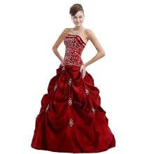 Women’s Formal Prom Dress , Burgundy ,Size|L
