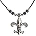 Fleur-de-lis Pendant Necklace - title=