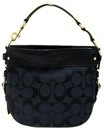 Coach Zoe Large Signature Shoulder Bag Tote 12674