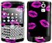 Pucker Up Design Protective Skin Decal Faceplate for Blackberry Curve 8300/ 8310/ 8320 Cell Phones