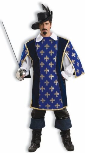 Deluxe Musketeer Cavalier Swordsman Historical Costume