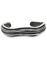 Zina Sterling Silver "Waves Collection" Waves Cuff Bracelet