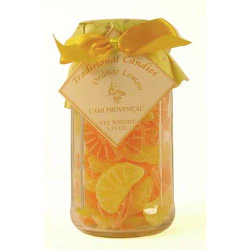 Mixed Citrus Fruit French Hard Candy L'Ami Provencal Hard Candy 5.3 oz by L'Ami Provencal