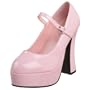 Pleaser Women's Dolly-50 Pump,Baby Pink,11 M US
