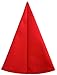 Red Gnome Hat Women's Costume Cap Extra Tall (Extra Tall, Cherry Red)