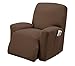 Stretch Sensations Newport Recliner Stretch Slipcover, Cocoa