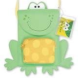 Stephen Joseph SJ4252A Snack Sac Soft-Sided Lunch Bag for Kids, Frog