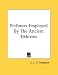 Perfumes Employed By The Ancie...