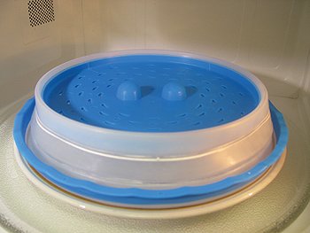 Collapsible Microwave Food Cover