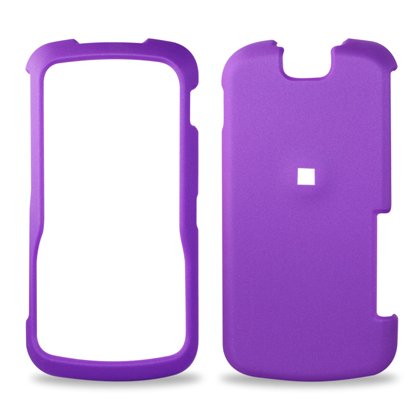 Fashionable Perfect Fit Hard Protector Skin Cover Cell Phone Case with Clip for Mororola CLUTCH i465 Nextel - PURPLE