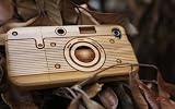 [MADE FROM RAW WOOD] Bamboo Case for iPhone 4/4S (Camera)
