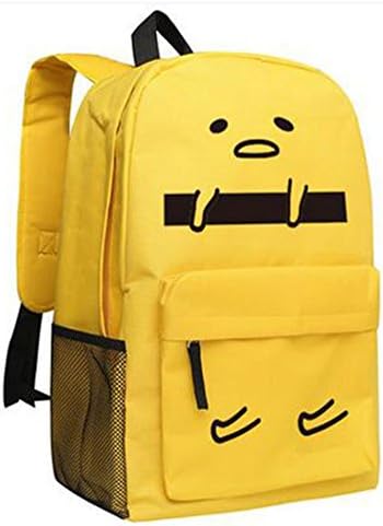 Gudetama Anime Streets Canvas Backpack School Bag (cute3)
