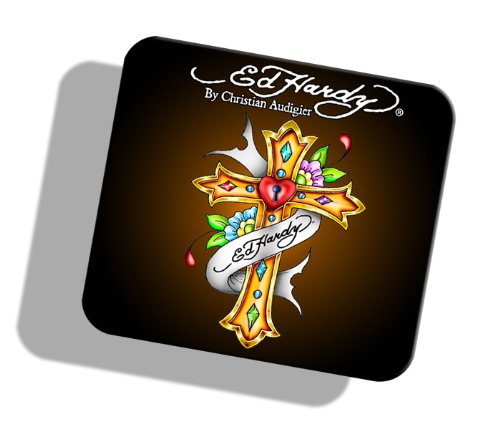 Ed Hardy Limited Edition MP09008 Mouse Pad (Love Cross)