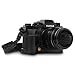 MegaGear MG1552 X-T3 Ever Ready Genuine Leather Camera Half Case and Strap - Black (Black)