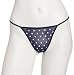 Rampage Women's Dot Printed Chemise With Thong image 1