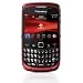 Blackberry Curve 9300 Black / Red Phone Vodafone PAYG...