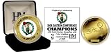 BOSTON CELTICS 2008 CONFERENCE CHAMPIONS 24KT GOLD AND COLOR COIN
