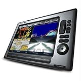 Raymarine E140W 14.1-Inch Waterproof Marine GPS and Chartplotter with Sounder