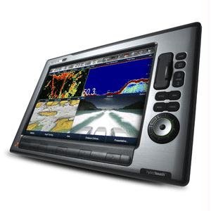 Raymarine E140W 14.1-Inch Waterproof Marine GPS and Chartplotter with Sounder
