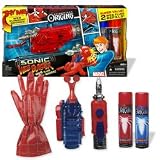Spider-Man Origins Sonic Web Blaster with Web Fluid Refills