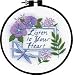 Learn-A-Craft Listen To Your Heart Crewel Embroidery Kit - 6 Round