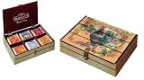 Bentleys Hand Decorated Rooster Design Wooden Tea Chest, 60 Count Assorted Tea Bags