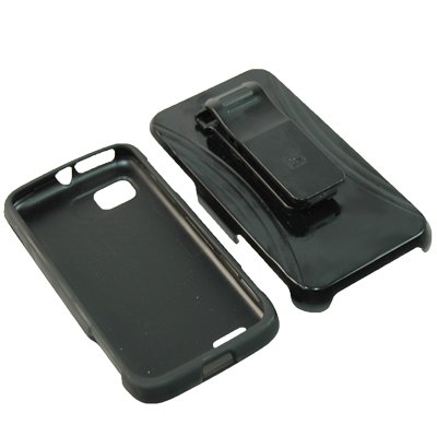 BC Hard Cover Combo Case Holster for AT&T Motorola Atrix 2 MB865 -Black