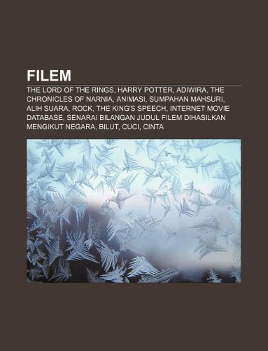 Filem: The Lord of the Rings, Harry Potter, Adiwira, The Chronicles of Narnia, Animasi, Sumpahan Mahsuri, Alih suara, Rock, The Kings Speech (Malay Edition)