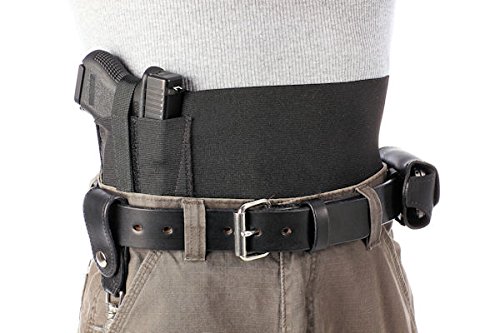 Safestcarry® Belly Band Holster - Concealed Carry Large Gun Holster for Hips, Waist or Chest, Olive (Small)